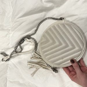 Forever 21 Vintage White Shoulder Purse